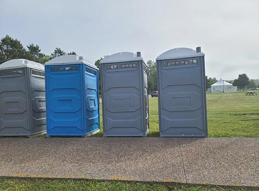 our team routinely cleans and maintains the event restrooms during the duration of your event to ensure they're always in pristine condition